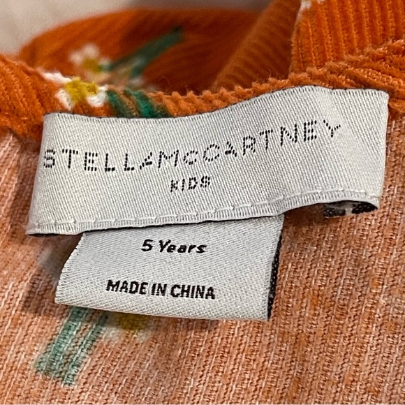 STELLA MCCARTNEY KIDS Little Girl's Sz 5 yrs Floral Bunch Corduroy Dress - Picture 12 of 16